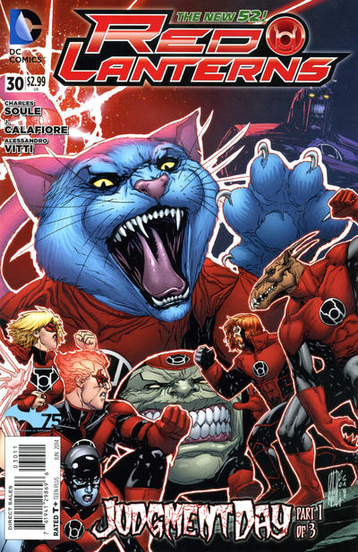 Cover for Red Lanterns (DC, 2011 series) #30
