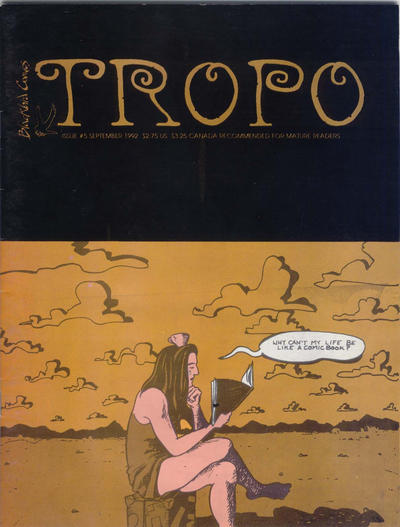 Cover for Tropo (Blackbird Comics, 1990 series) #5