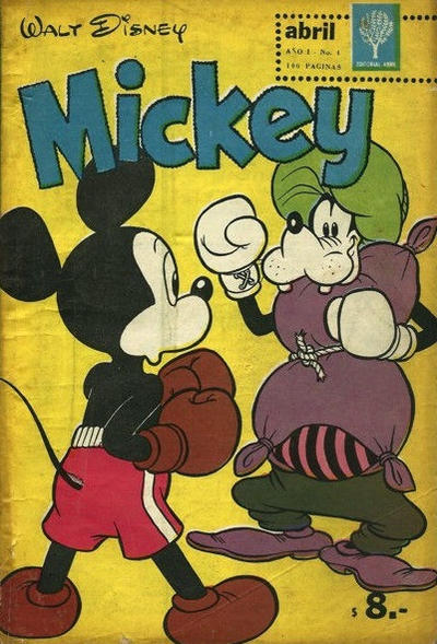 Cover for Mickey (Editorial Abril, 1960 series) #4