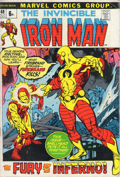 Cover for Iron Man (Marvel, 1968 series) #48 [British]