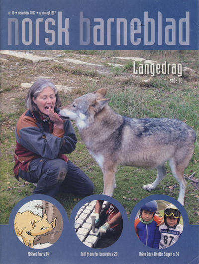 Cover for Norsk Barneblad; Norsk Barneblad med Juletre (Norsk Barneblad, 1891 series) #12/2007