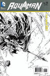 Cover Thumbnail for Aquaman (2011 series) #15 [Eddy Barrows / Eber Ferreira Black & White Wraparound Cover]