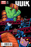 Cover for Hulk (Marvel, 2014 series) #1 [Chris Samnee Marvel Animals Variant]