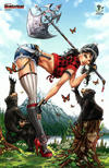 Cover for Grimm Fairy Tales Presents Wonderland (Zenescope Entertainment, 2012 series) #8 [ECCC Exclusive Variant by Jamie Tyndall]