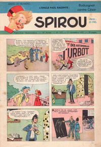 Cover Thumbnail for Spirou (Dupuis, 1947 series) #707