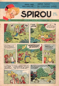 Cover Thumbnail for Spirou (Dupuis, 1947 series) #722