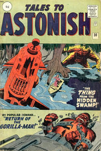 Cover Thumbnail for Tales to Astonish (Marvel, 1959 series) #30 [British]