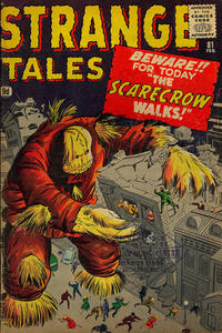Cover Thumbnail for Strange Tales (Marvel, 1951 series) #81 [British]