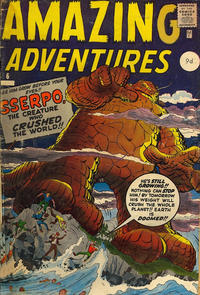 Cover Thumbnail for Amazing Adventures (Marvel, 1961 series) #6 [British]
