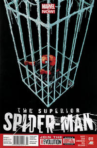 Cover for Superior Spider-Man (Marvel, 2013 series) #11 [Newsstand]