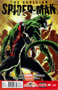 Cover for Superior Spider-Man (Marvel, 2013 series) #13 [Newsstand]