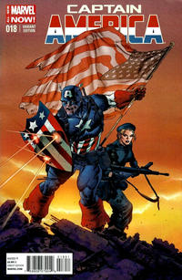 Cover Thumbnail for Captain America (Marvel, 2013 series) #18 [Mike Perkins Variant]