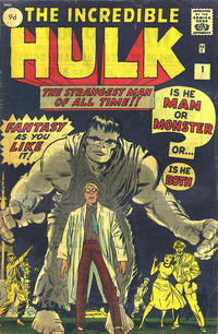 Cover for The Incredible Hulk (Marvel, 1962 series) #1 [British]