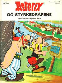 Cover Thumbnail for Asterix (Hjemmet / Egmont, 1969 series) #10 - Asterix og styrkedråpene [1. opplag]