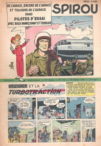 Cover for Spirou (Dupuis, 1947 series) #772