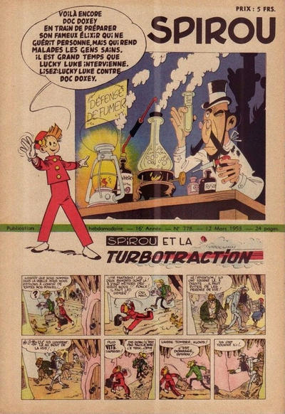 Cover for Spirou (Dupuis, 1947 series) #778