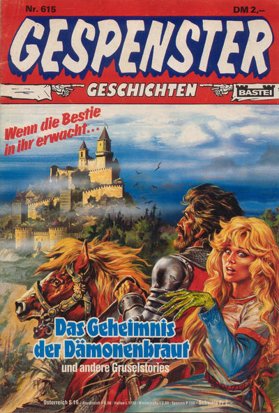 Cover for Gespenster Geschichten (Bastei Verlag, 1974 series) #615