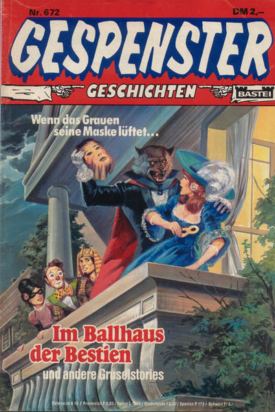 Cover for Gespenster Geschichten (Bastei Verlag, 1974 series) #672