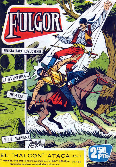 Cover for Fulgor (Ediciones Toray, 1961 series) #13
