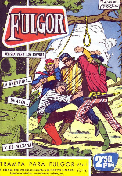 Cover for Fulgor (Ediciones Toray, 1961 series) #15