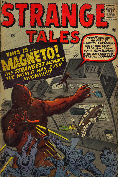 Cover for Strange Tales (Marvel, 1951 series) #84 [British]