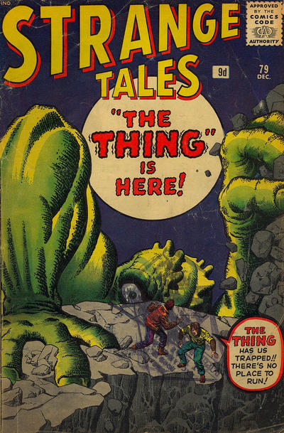 Cover for Strange Tales (Marvel, 1951 series) #79 [British]