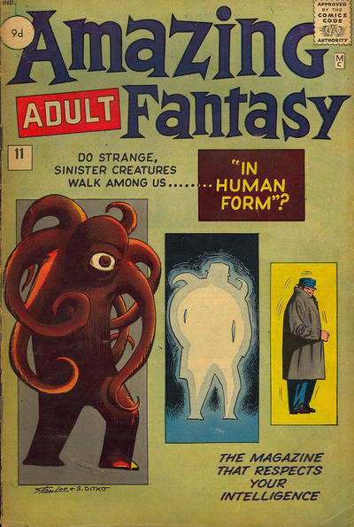 Cover for Amazing Adult Fantasy (Marvel, 1961 series) #11 [British]