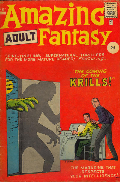 Cover for Amazing Adult Fantasy (Marvel, 1961 series) #8 [British]