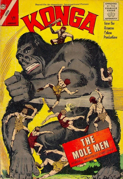 Cover for Konga (Charlton, 1960 series) #10 [British]
