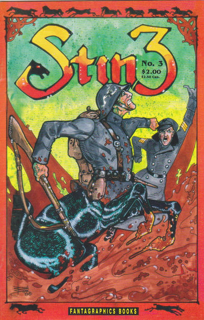 Cover for Stinz (Fantagraphics, 1989 series) #3