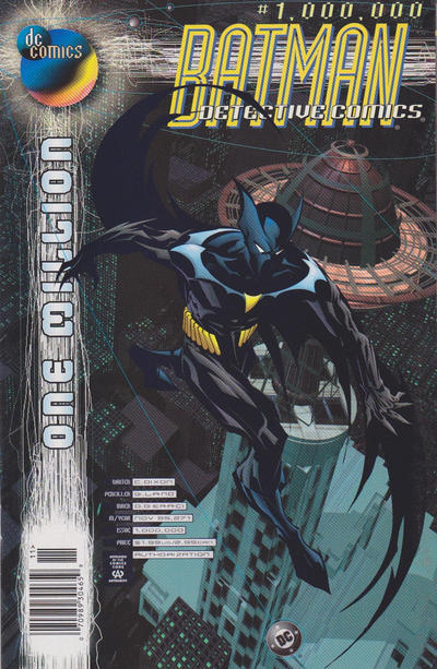Cover for Detective Comics (DC, 1937 series) #1,000,000 [Newsstand]