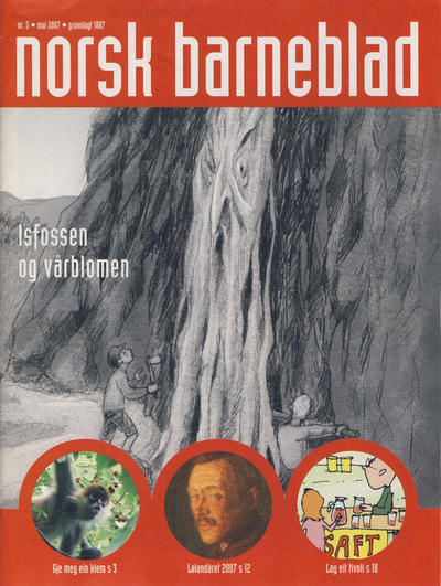 Cover for Norsk Barneblad; Norsk Barneblad med Juletre (Norsk Barneblad, 1891 series) #5/2007