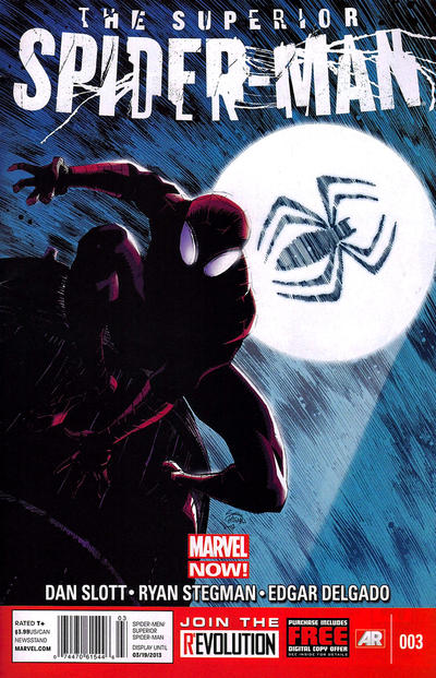Cover for Superior Spider-Man (Marvel, 2013 series) #3 [Newsstand]