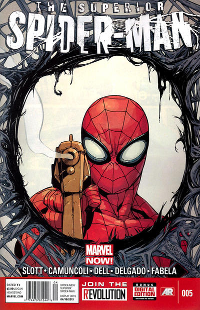 Cover for Superior Spider-Man (Marvel, 2013 series) #5 [Newsstand]