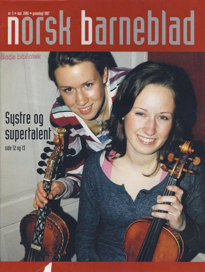 Cover for Norsk Barneblad; Norsk Barneblad med Juletre (Norsk Barneblad, 1891 series) #5/2006