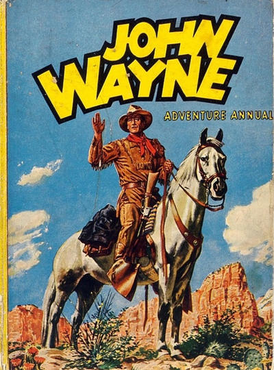 Cover for John Wayne Adventure Annual (World Distributors, 1953 series) #1956