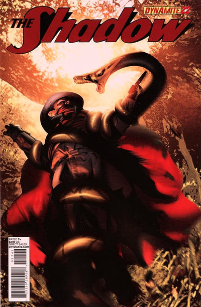 Cover for The Shadow (Dynamite Entertainment, 2012 series) #22 [Exclusive Subscription Cover]