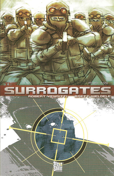Cover for The Surrogates (Top Shelf, 2005 series) #3