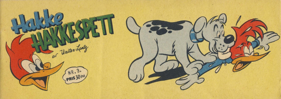 Cover for Hakke Hakkespett (Serieforlaget / Se-Bladene / Stabenfeldt, 1957 series) #3/1959