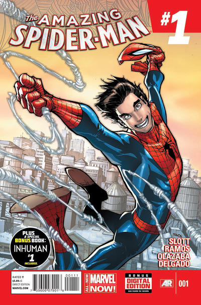 Cover for The Amazing Spider-Man (Marvel, 2014 series) #1