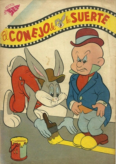 Cover for El Conejo de la Suerte (Editorial Novaro, 1950 series) #108