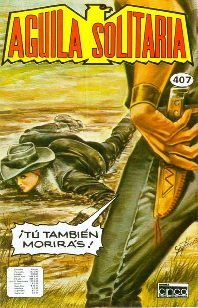 Cover for Aguila Solitaria (Editora Cinco, 1976 series) #407