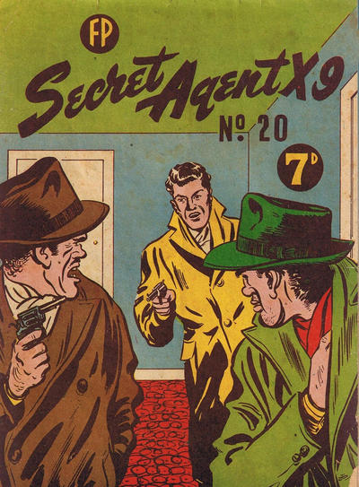 Cover for Secret Agent X-9 (Feature Productions, 1950 ? series) #20