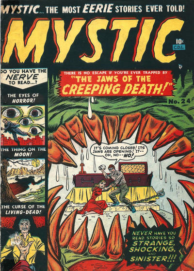 Cover for Mystic (Bell Features, 1951 series) #24