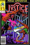 Cover for Justice (Marvel, 1986 series) #2 [Newsstand]