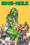 Cover Thumbnail for She-Hulk (2014 series) #1 [Variant Edition - Siya Oum Incentive Cover]