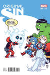 Cover Thumbnail for Original Sin (2014 series) #1 [Skottie Young Marvel Babies Variant]