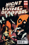 Cover for Night of the Living Deadpool (Marvel, 2014 series) #1 [Francesco Francavilla Variant]