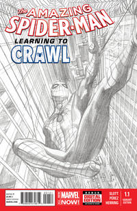 Cover Thumbnail for The Amazing Spider-Man (Marvel, 2014 series) #1.1 [Variant Edition - Alex Ross Sketch Cover]
