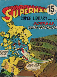 Cover for Superman Super Library (K. G. Murray, 1964 series) #22
